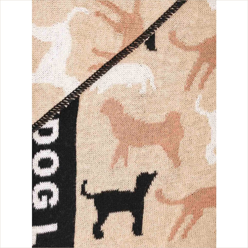 Dreieckstuch Zwillingsherz ’Doglover’ - Dreieckstuch