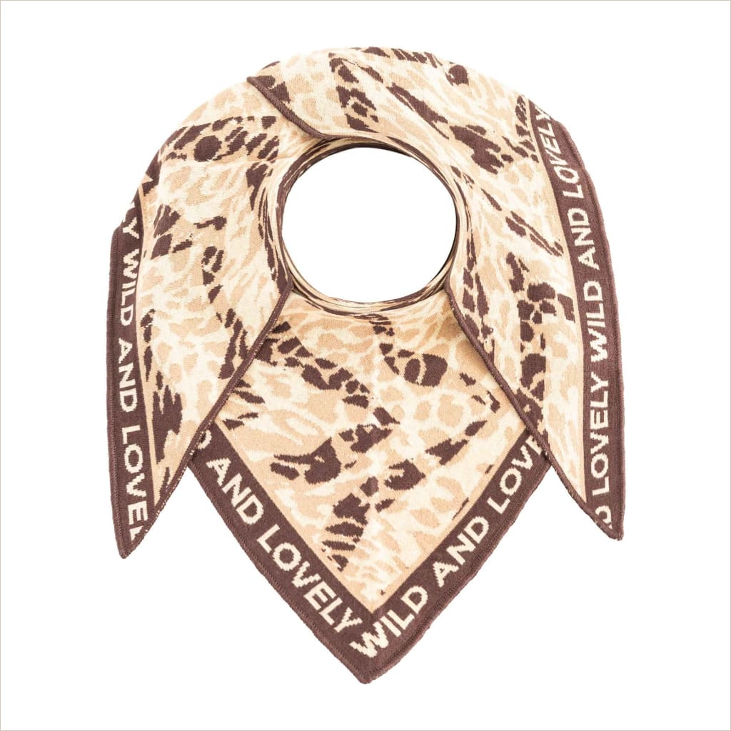 Dreieckstuch Zwillingsherz ’Leo Zebra’ - Dreieckstuch